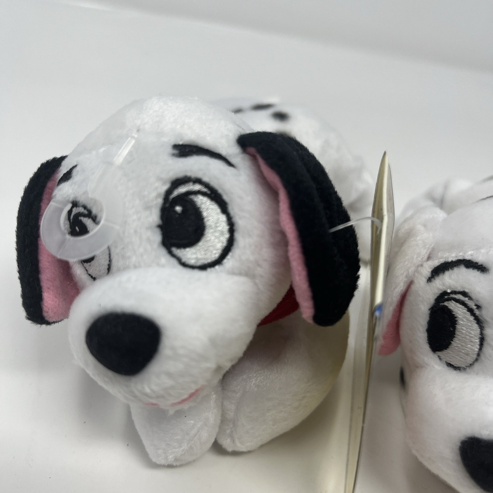 Disneyland Paris Mini Peluche Patch Lucky Penny Vert 101 Dalmatian's Plush Lot 3 - Picture 6 of 12